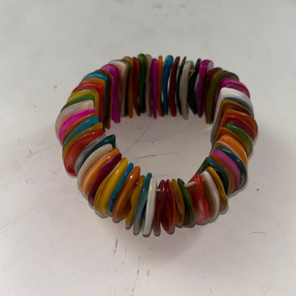 Colorful Shell Bracelet